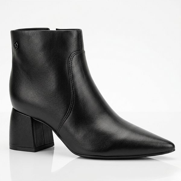 Bota Bottero Ref. 362101 Cano Curto em Couro Atanado Napoli Cor: Preto