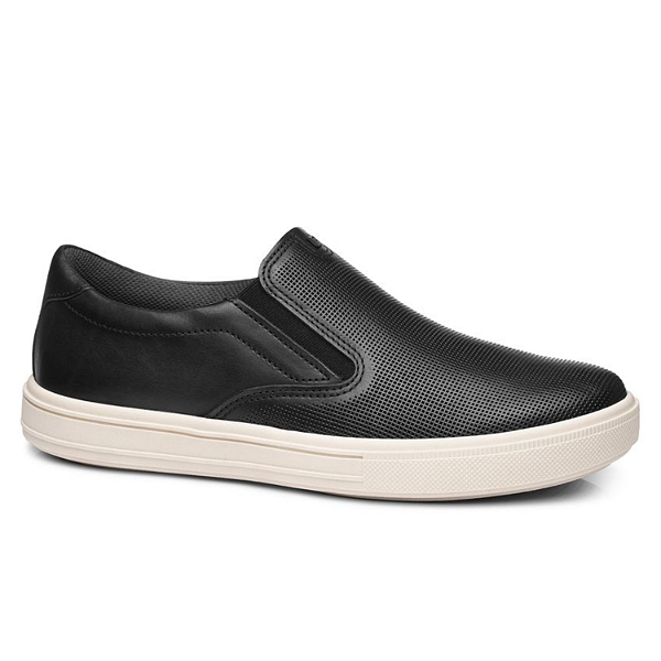 Tênis Masculino Casual Pegada Ref. 111504-05 Strech Preto