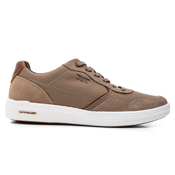 Tênis Casual Pegada Ref. 112003-08 Cor: Bege