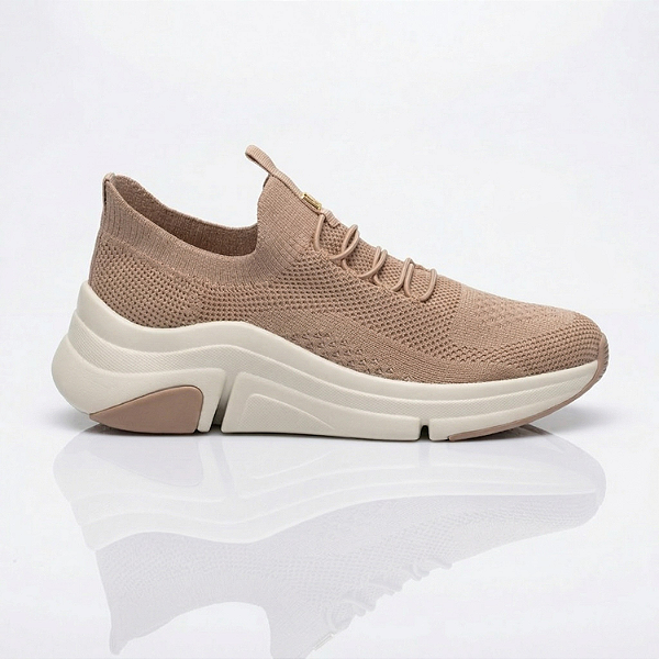 Tênis Casual Modare Knit Ref.7401.105 Gaspea Pront Cor: Nude