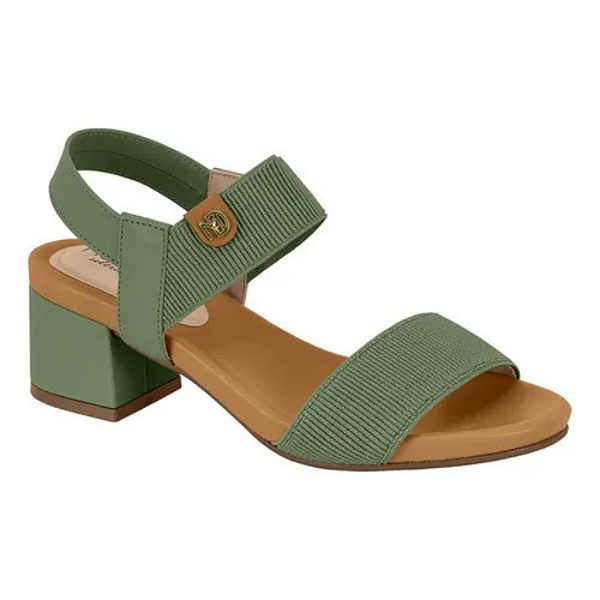Sandália Modare Ref. 7187.100 Cor: Oliva Camel