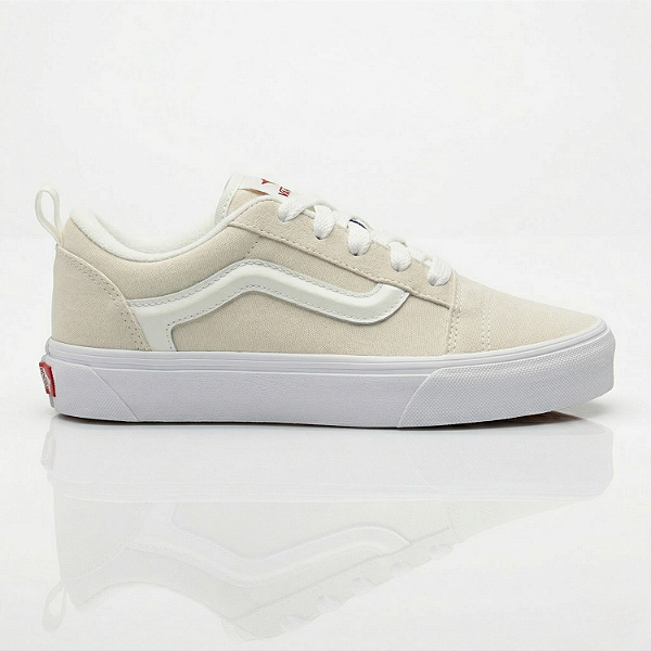 Tênis Casual Ortotenis Ref. 345 Jogger Cor: Areia / Branco