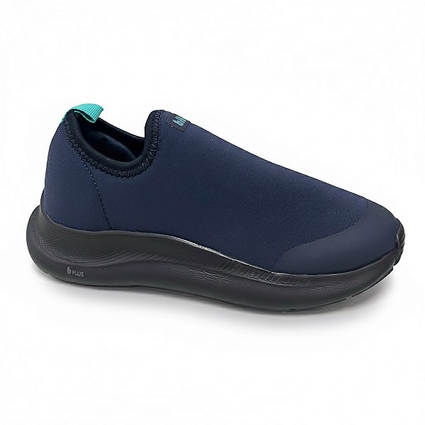 Tênis Bibi Menino Ref. 1167073 Cab Action Lycra Cor: Marinho Slime