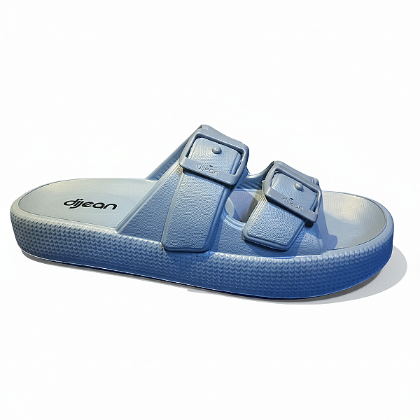 Chinelo Slide Nuvem Dijean 32930001 Cor: Jeans