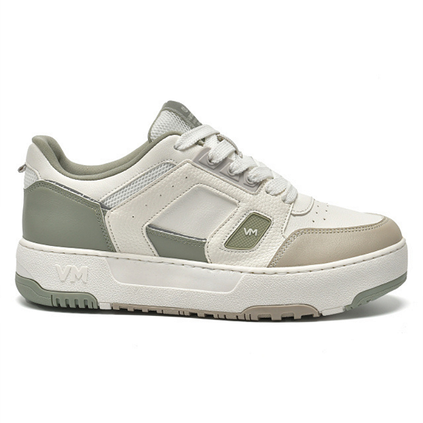 Tênis Feminino Casual Via Marte Ref.  305-001-02 Cor; Soft Green Multi