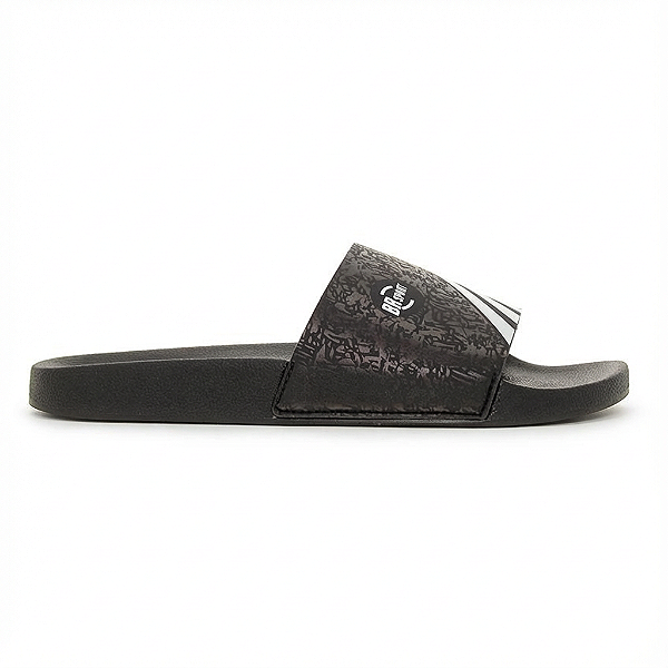 Chinelo Masculino Slide BR Sport Ref. 2258.112 Cabedal Sintético Gaspea Napoli Cor: Preto / Branco