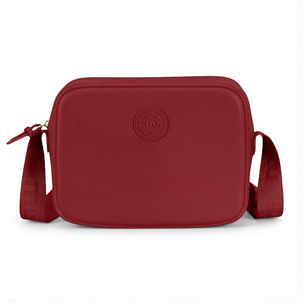 Bolsa Moleca Transversal Ref. 50007.1.22242 VC Gorgurão Cherry Tam Único Cor: Cereja