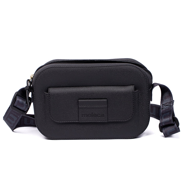 Bolsa Moleca Ref. 50058.1 Cadedal Sintético Cor: Preto