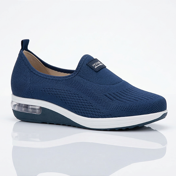 Tênis Feminino Modare Ref. 7208.101 Cabedal Têxtil Cor: Marinho