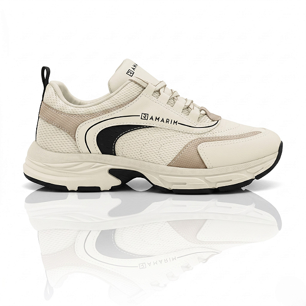 Tênis Feminino Casual Ramarim Flecy Plus / Coconut - 2578202-0003