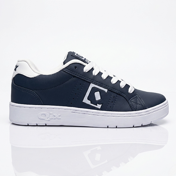 Tênis QIX Masculino Combat Slim AD  Marinho/Branco - 52010037