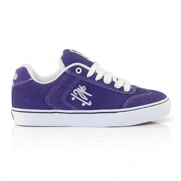 Tênis Qix (Unissex) Lado B Vulk Ad Camurça Roxo/Branco - QXVU0058