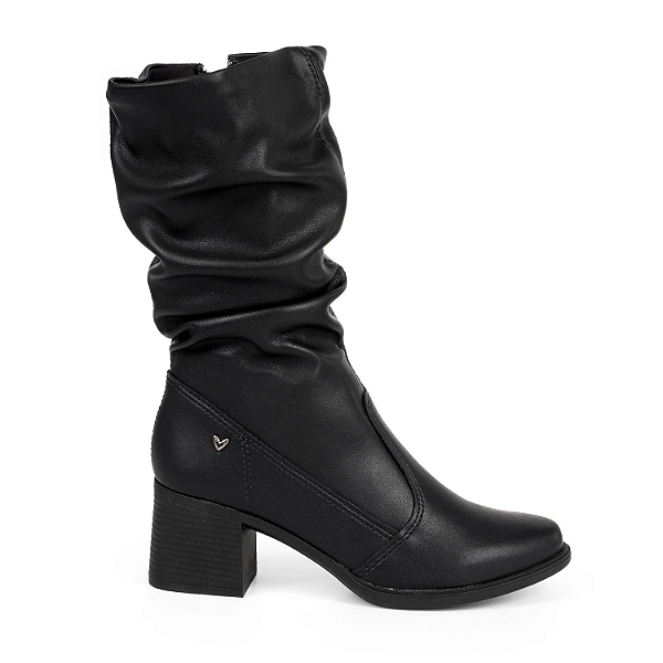 Bota Feminina Mississipi Cabedal Aranni Preto - J0831-0001