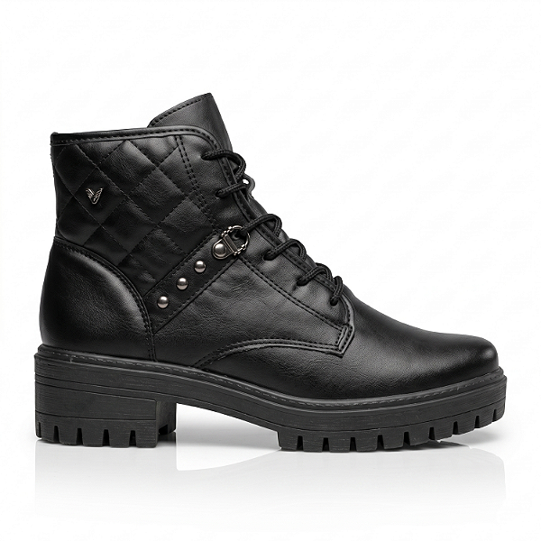 Bota Feminina Cano Curto MIssissipi Berteli Preto - J0792-0001