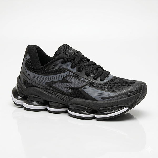 Tênis Unissex Jet Crazy Cor: Preto Branco - P362N