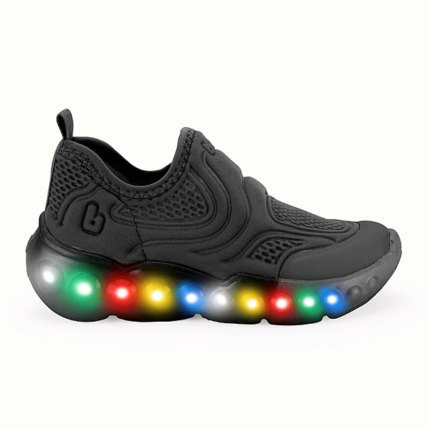 Tênis infantil de Menino Bibi Roller Celebration 3.0 Lycra Preto - 1252100