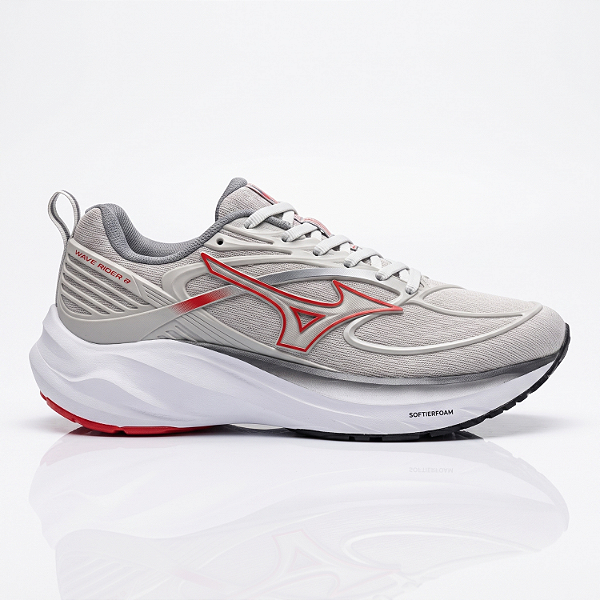Tênis Esportivo Feminino Mizuno Space 6 - Cinza Claro