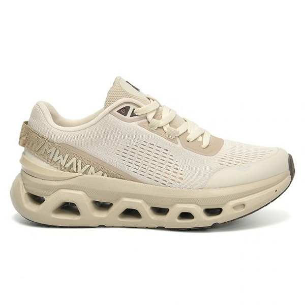 Tênis Feminino Casual Cia Marte Cor: Creme - Ref. 378-001-05