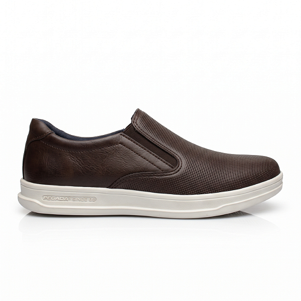 Tênis Casual Masculino Pegada em Couro Cab Strech - 110303-04