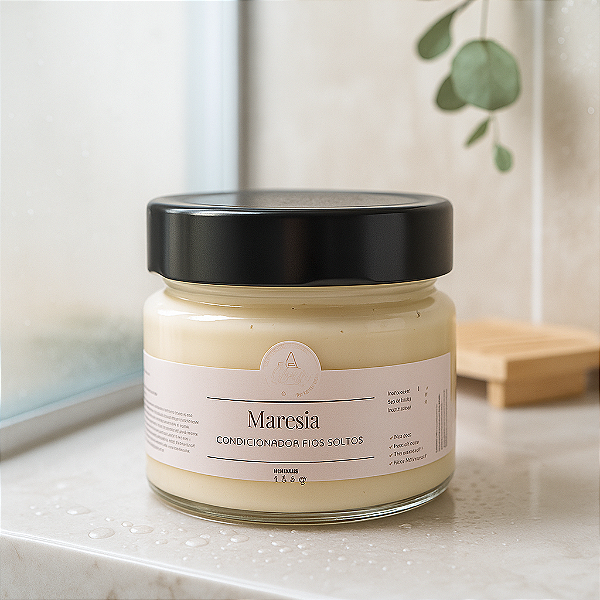 Creme Capilar Maresia – Leveza e Hidratação para Cabelos Oleosos e Finos - 150 g