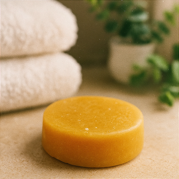 Condicionador Sólido Suavidade – Hidratação Leve para Cabelos Oleosos e Finos