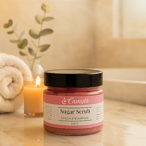 Sugar Scrub – Esfoliante Corporal Natural | Pele renovada, macia e radiante