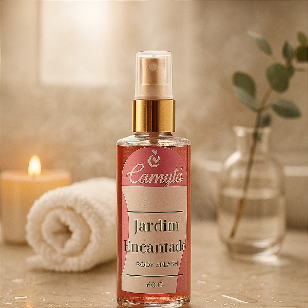 Body Splash Natural Jardim Encantado – Frescor e Perfume para o Dia Todo