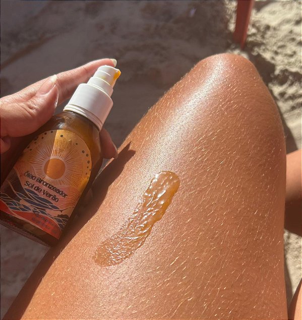 Óleo Bronzeador Natural Camytá – Bronzeado Dourado com Nutrição