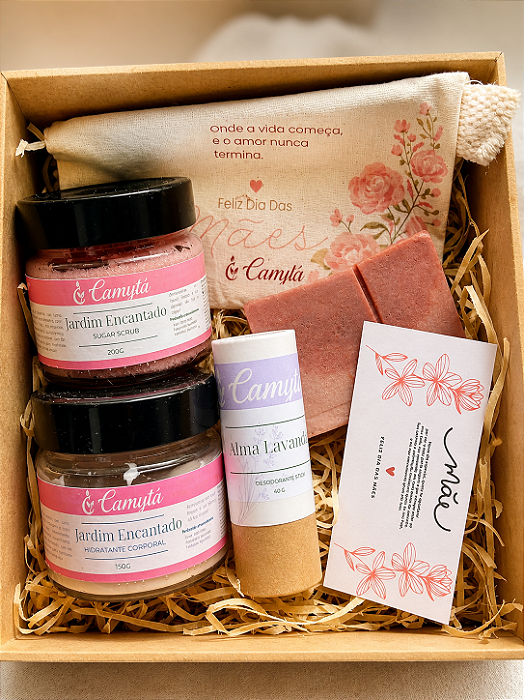 Ritual Cuidado que Abraça – Kit Premium Dia das Mães Camytá