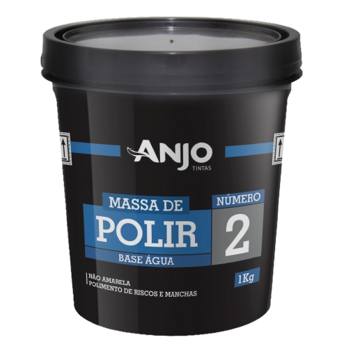 massa de polir ht base agua branco