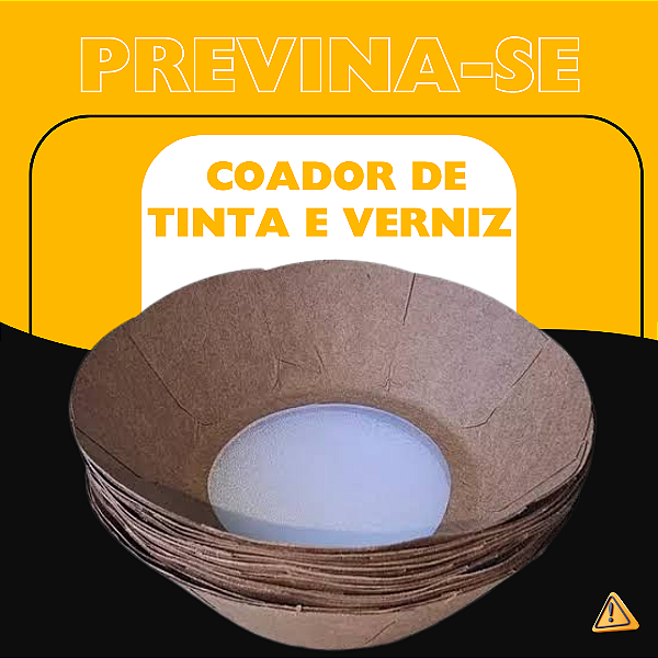 Coador de tinta e verniz