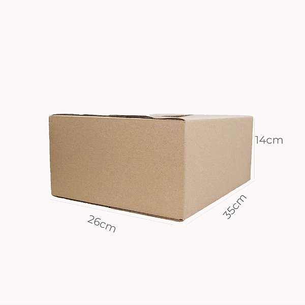 Caixa H0 - 20 unidades (35x26x14 cm)