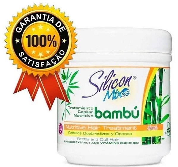 Silicon Mix Bambu Nutritive Hair Treatment 16 oz / 450 g for Brittle & Dull  Hair