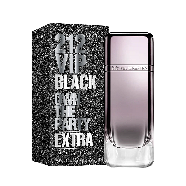 Perfume 212 Vip Black Carolina Herrera - Eau de Parfum - Época