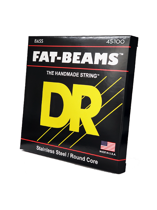 Encordoamento DR Strings Fat-Beams 4 Cordas 45-100