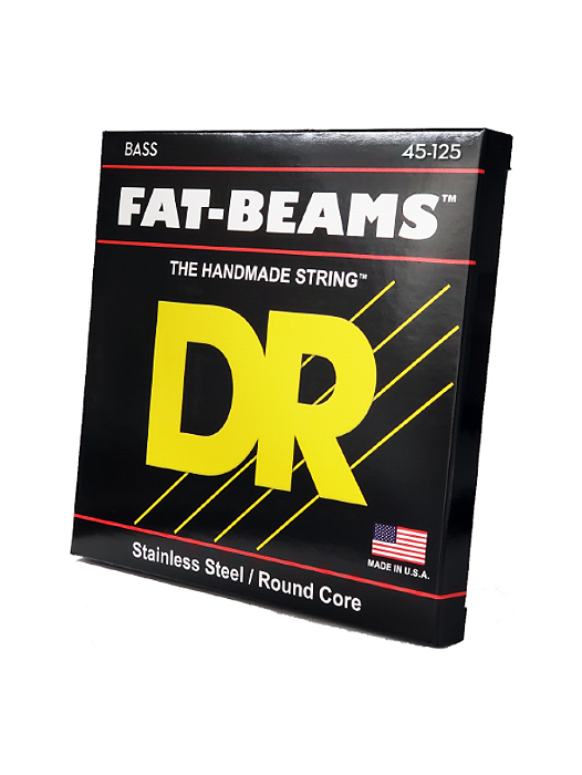 Encordoamento DR Strings Fat-Beams 5 Cordas 45-125