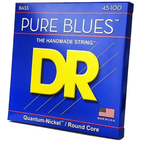 Encordoamento DR Strings Pure Blues 4 Cordas 45-100