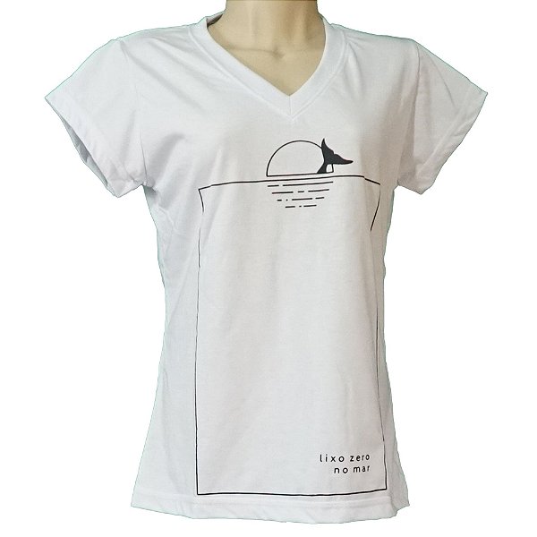 Camiseta Feminina Baleia