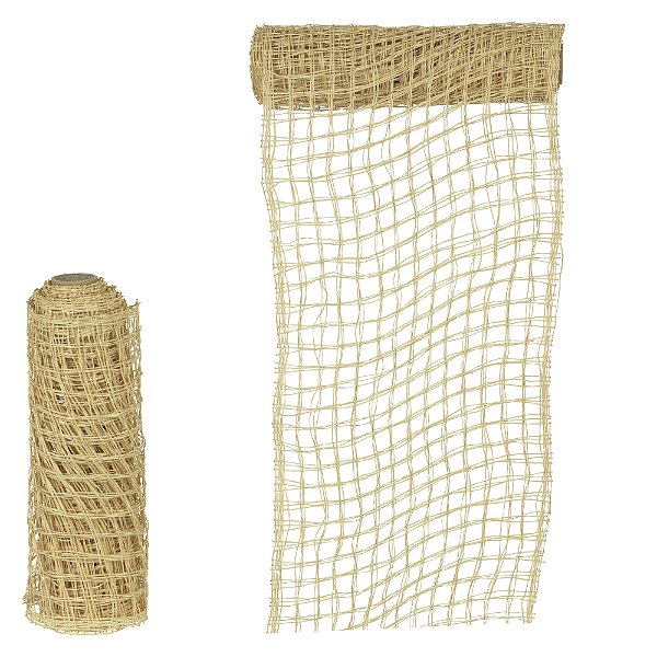 Tela Rústica Bege 2,7m x 25cm