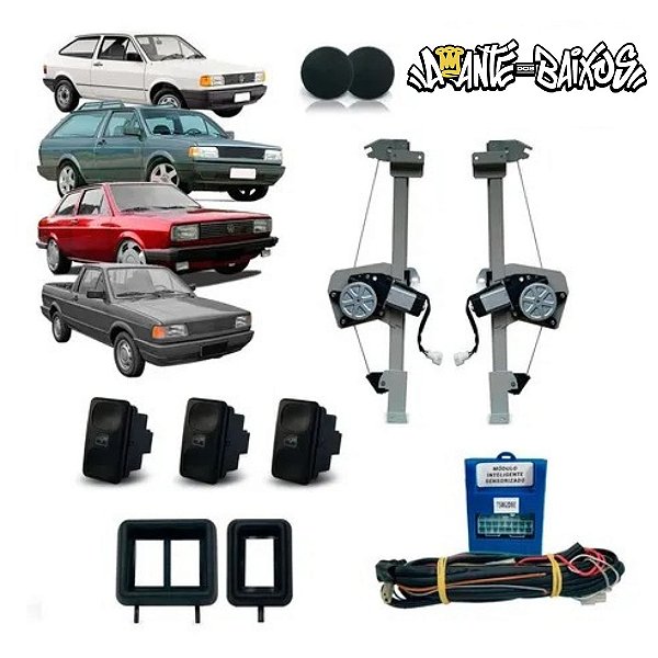 Kit Vidro Elétrico Para Os Quadrados