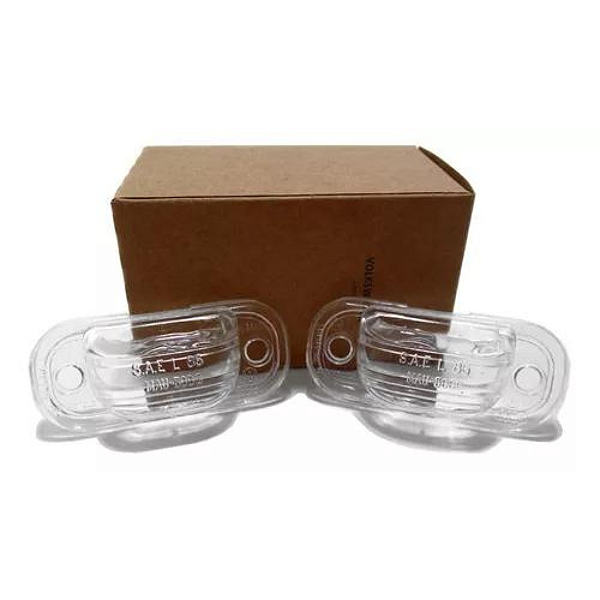 Par Lente de Placa Para Quadrado Original VW