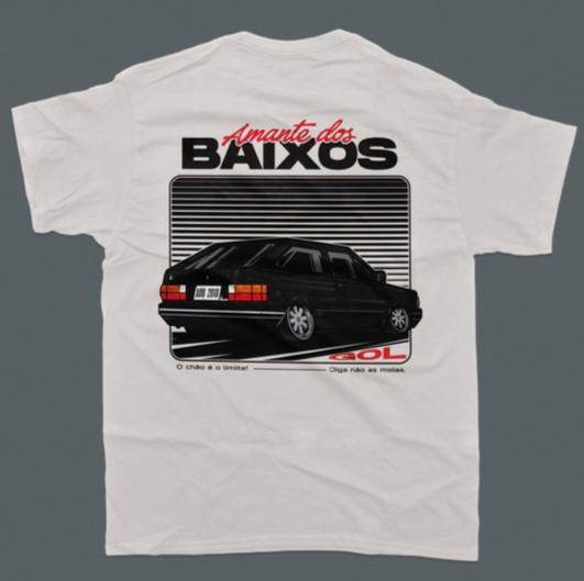 Camiseta Gol Quadrado Preto