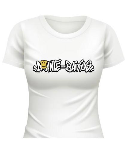 Camiseta Feminina Amante Dos Baixos Branca