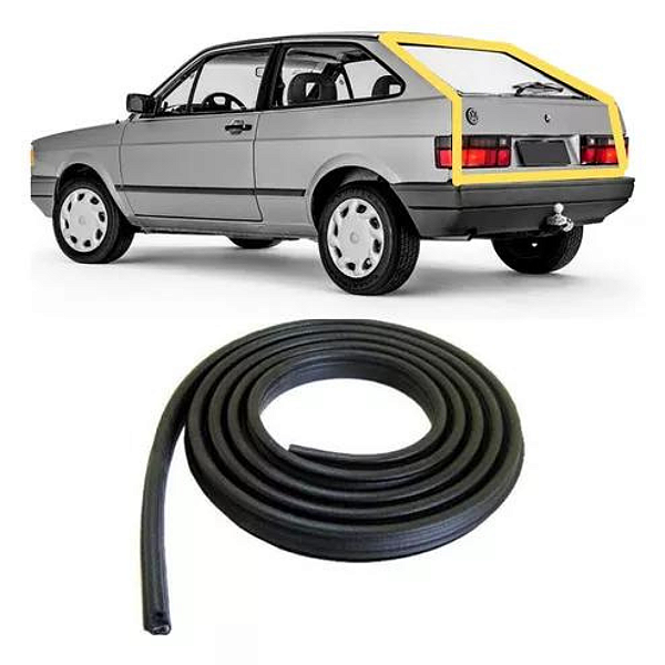 Borracha De Vedação Porta Malas Gol Parati Voyage Quadrado