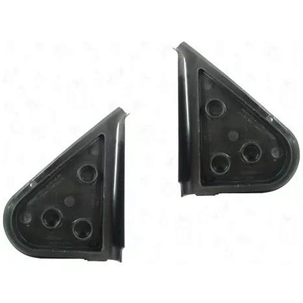 Par Acabamento Interno Retrovisor Original VW S/ Regulagem
