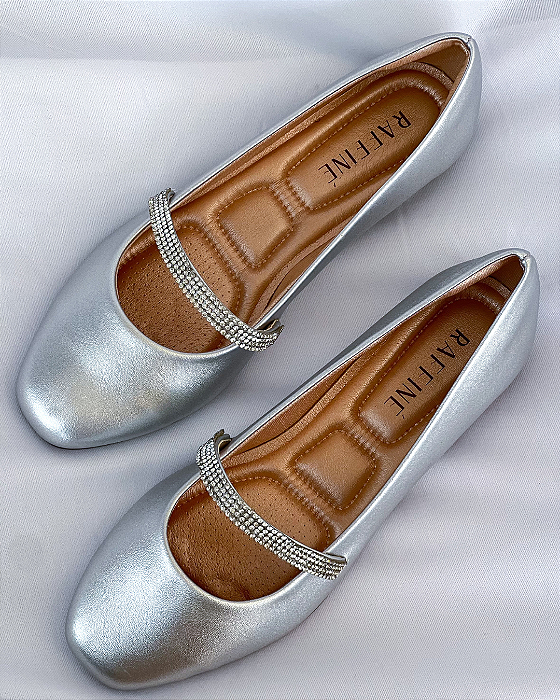 Sapatilha Prata Boneca