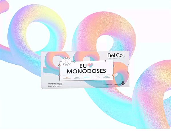 Eu Amo Monodoses - kit com 5 monodoses de 5 ml cada