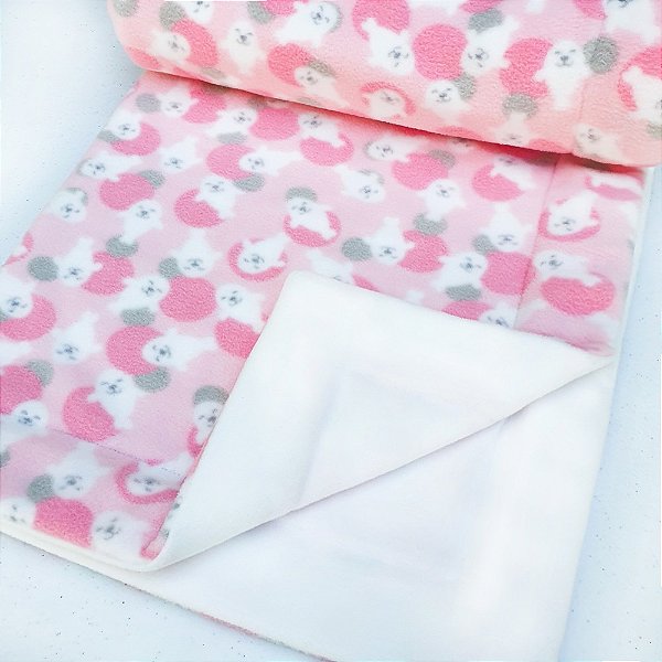 Mantinha de Microsoft - Foquinha Rosa