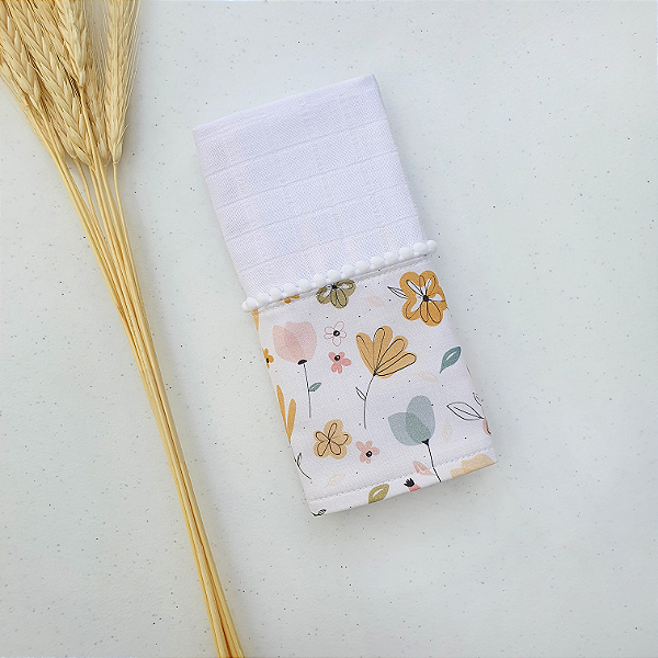 Fraldinha de Boca - Floral