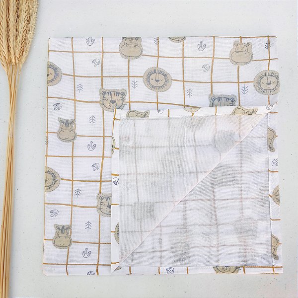 Fraldão Multiuso - Safari Grid